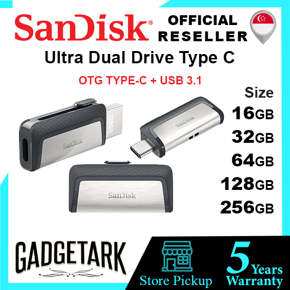 SanDisk Ultra Dual Drive Type C  16GB I 32GB I 64GB I 128GB I 256GB OTG